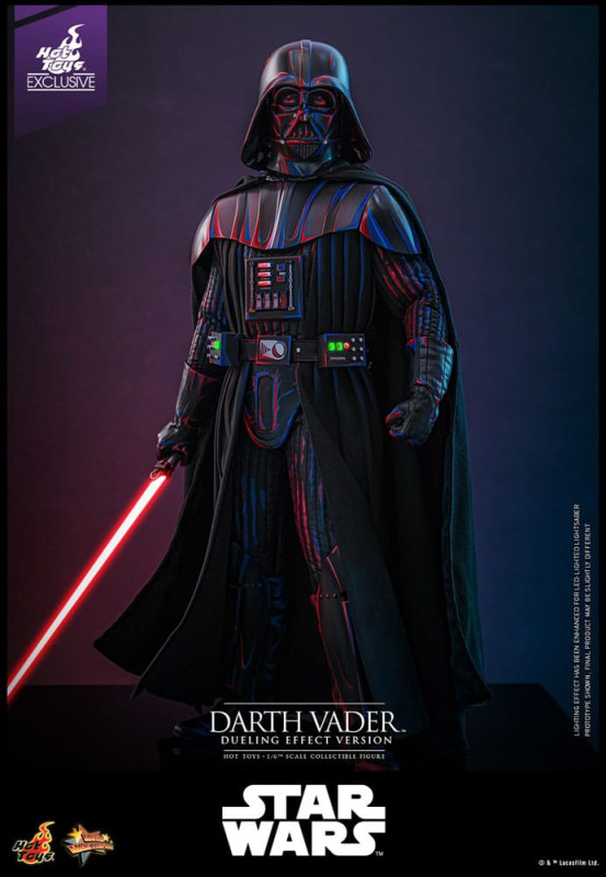 Star Wars Movie Masterpiece Action Figure 1/6 Darth Vader (Dueling Effect Version) Hot Toys Exclusiv 4