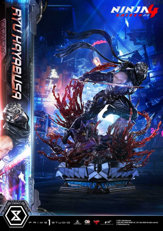 Ninja Gaiden 4 Ultimate Premium Masterline Series Statue 1/4 Ryu Hayabusa Deluxe Version 70 cm 3