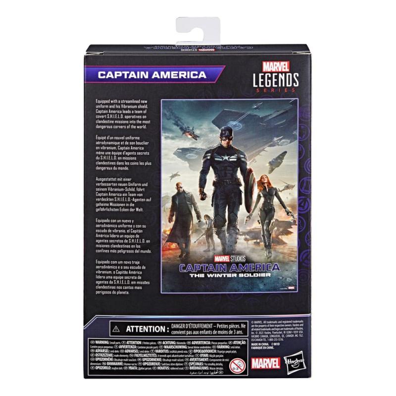 The Infinity Saga Marvel Legends Action Figure Captain America (Captain America: The Winter Soldier)
