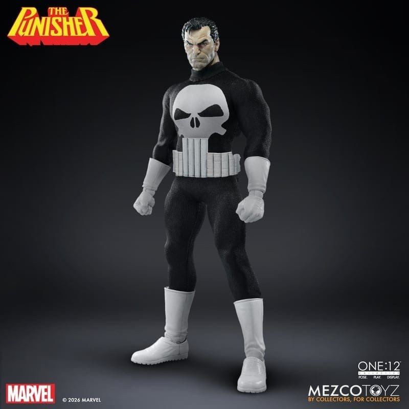 Marvel Comics One:12 Collective Action Figure 1/12 Punisher 17 cm 5