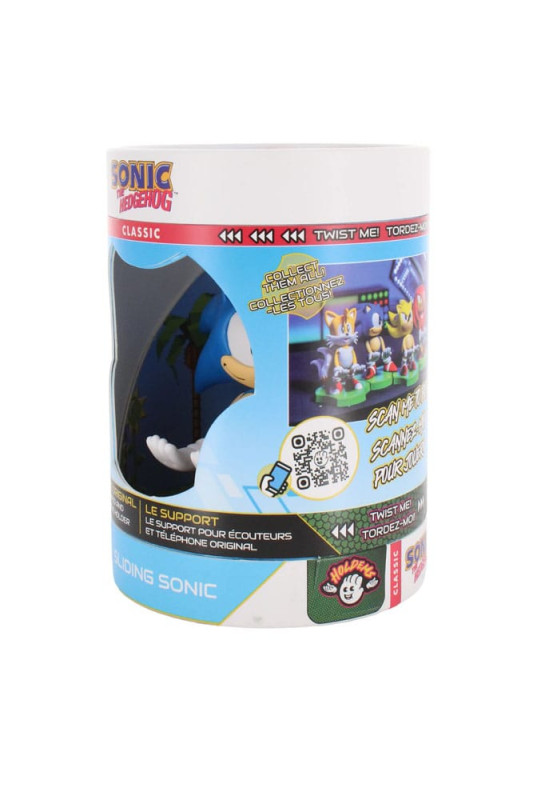 Sonic The Hedgehog Holdems Mini Holder Sliding Sonic 10 cm 5