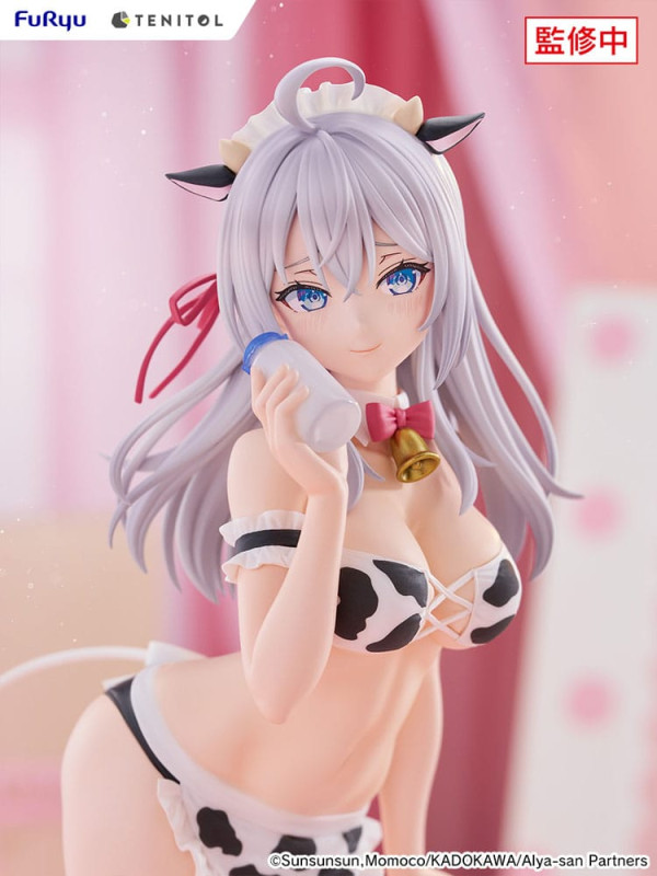 Alya Sometimes Hides Her Feelings in Russian Tenitol Tall PVC Statue Alya Cow Costume Ver. 29 cm 5