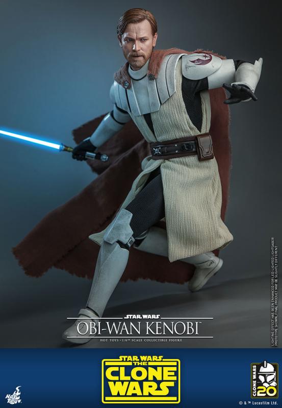 Star Wars The Clone Wars Action Figure 1/6 Obi-Wan Kenobi 30 cm 5