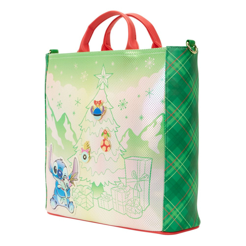 Disney by Loungefly Canvas Tote Lilo&Stitch Holiday 1