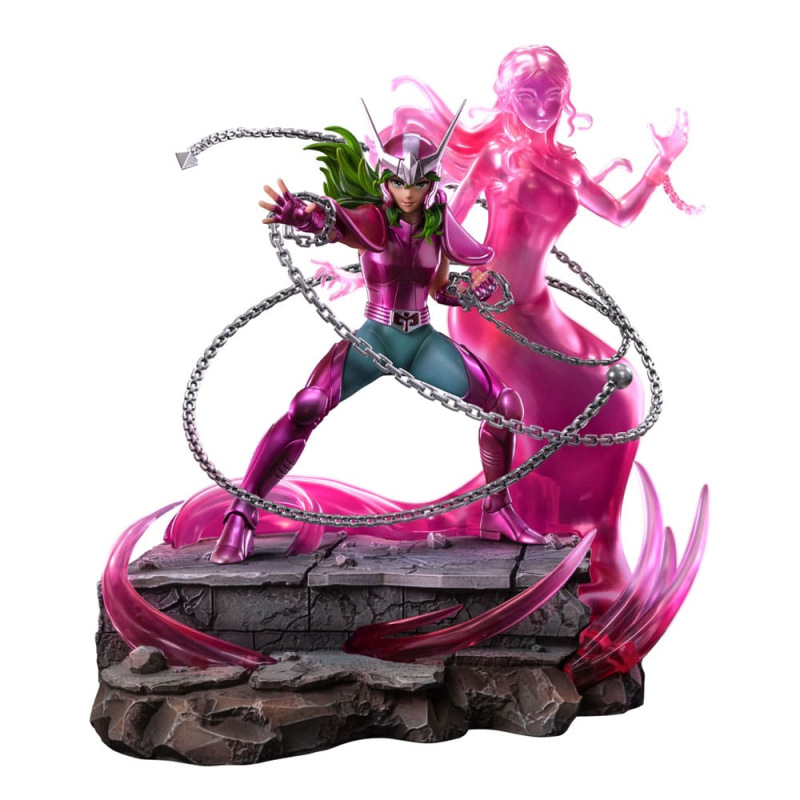 Saint Seiya Deluxe Art Scale Statue 1/10 Andromeda Shun 23 cm