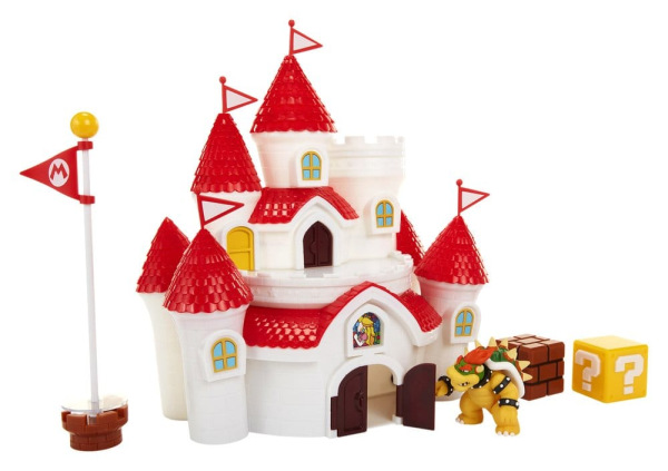 World of Nintendo Playset Super Mario Mushroom Kingdom Castle 1