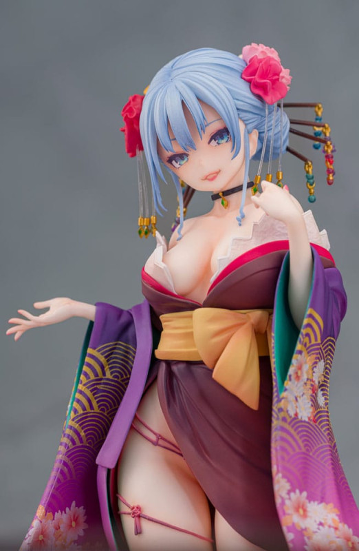 Original Character Statue 1/7 Shujuu Ecstasy Shion Oiran Ver. (Wholesome Ver.) 15 cm 8