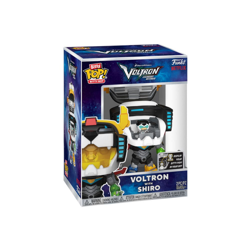Voltron Bitty POP! Bots Figure Voltron with Shiro 2,5 cm 5