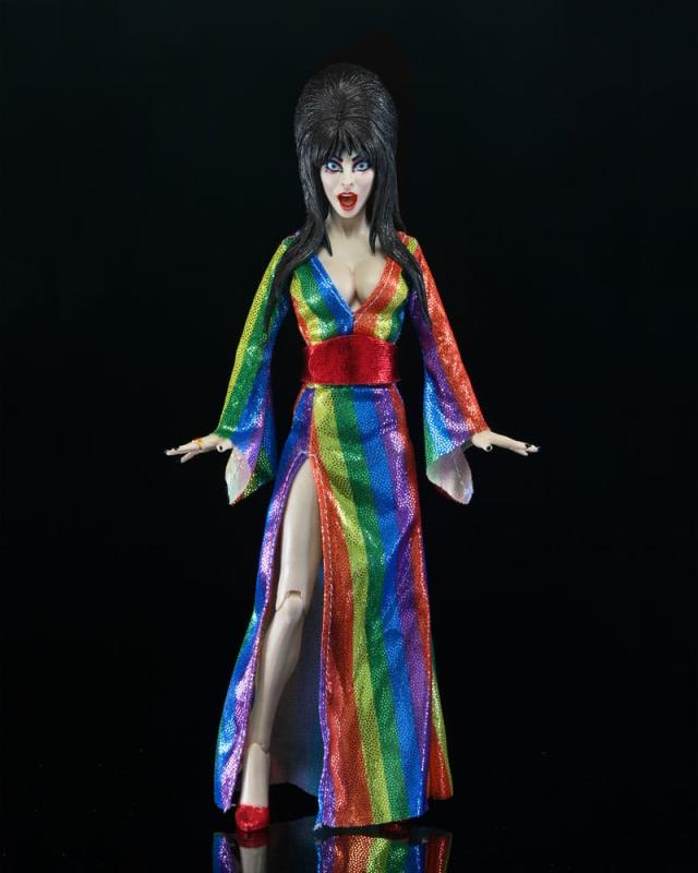 Elvira, Mistress of the Dark Clothed Action Figure Over the Rainbow Elvira 20 cm