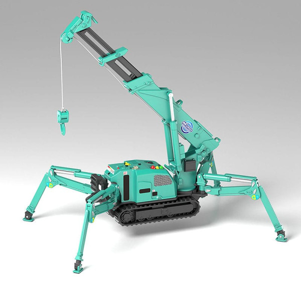 Maeda Seisakusho Moderoid Plastic Model Kit 1/20 Spider Crane (Green) Re-Run 25 cm 1