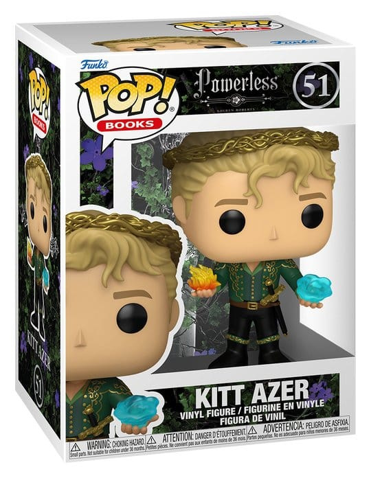 Powerless POP! Books Vinyl Figure Kitt Azer 9 cm 1
