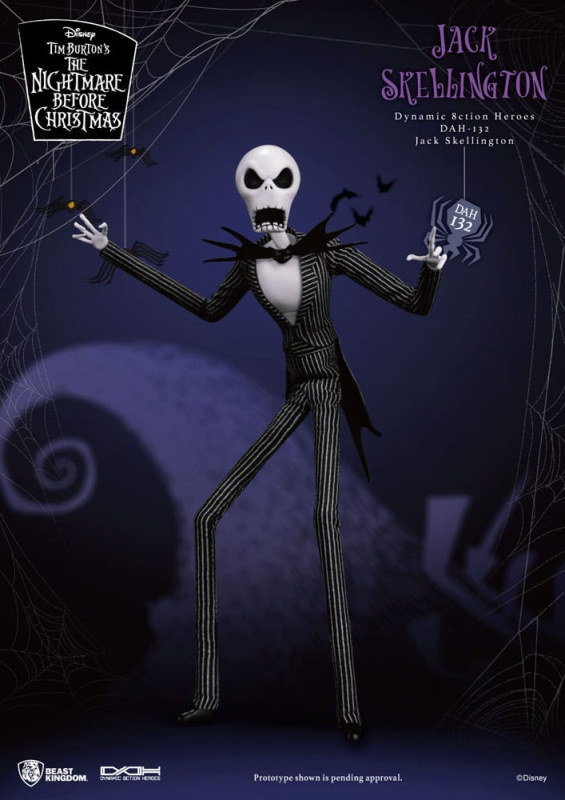 Nightmare before Christmas Dynamic 8ction Heroes Action Figure 1/9 Jack 21 cm 7