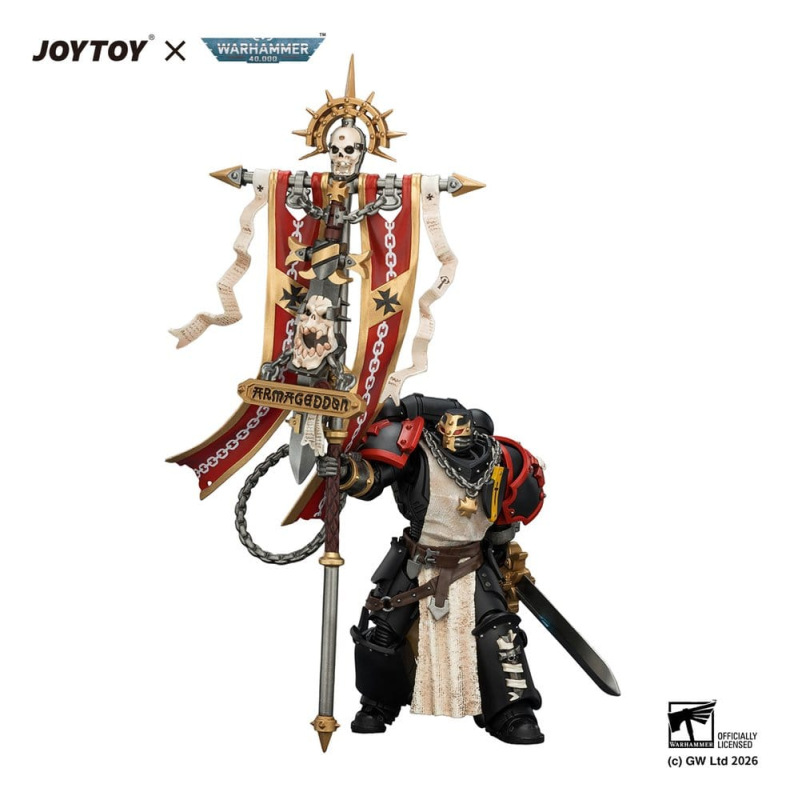 Warhammer Action Figure Black Templars Crusader Ancient 12 cm 4