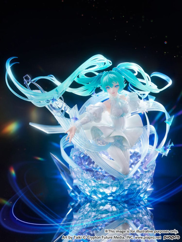 Hatsune Miku PVC Statue 1/7 Hatsune Miku - Crystal Dress Ver. 22 cm 8