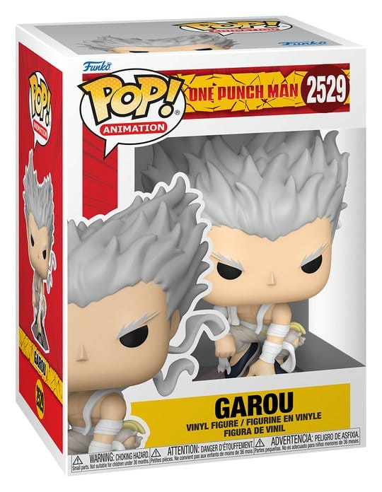 One Punch Man POP! Animation Vinyl Figures Garou w/Chase 9 cm Assortment (6) 1