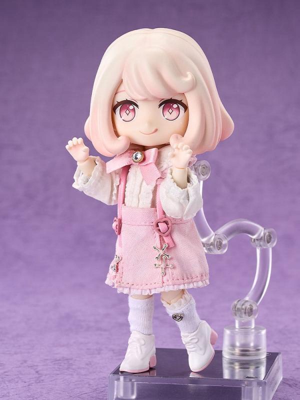 Nendoroid Accessories for Nendoroid Doll Figures Outfit Set: Suspender Skirt Set (White & Pink)