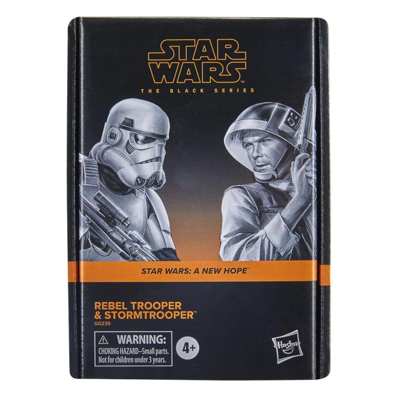 Star Wars Episode IV Black Series Action Figure 2-Pack Rebel Trooper & Stormtrooper 15 cm 1