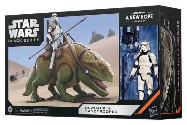 Star Wars Episode IV Black Series Action Figure 2-Pack Dewback & Sandtrooper 15 cm 10