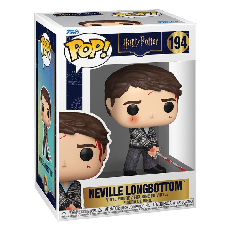 Harry Potter POP! Movies Vinyl Figure Neville Longbottom with Sword of Gryffindor 9 cm 1