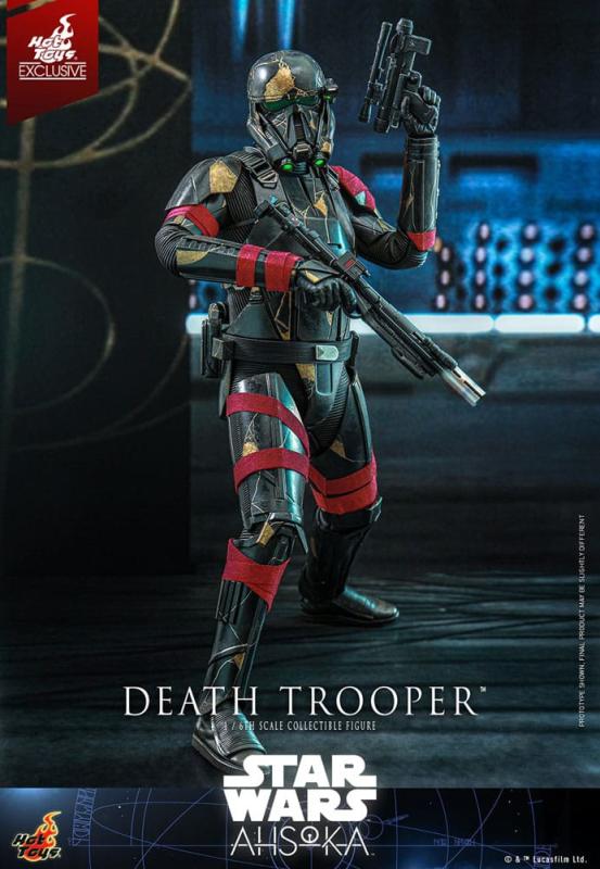 Star Wars: Ahsoka Television Masterpiece Action Figure 1/6 Death Trooper Hot Toys Exclusive 31 cm 3