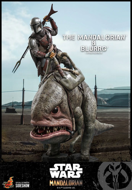 Star Wars The Mandalorian Action Figure 2-Pack 1/6 The Mandalorian & Blurrg 37 cm 6