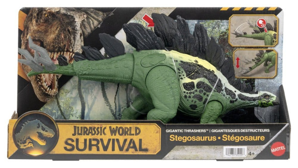 Jurassic World: Survival Action Figure Gigantic Thrashers Stegosaurus 4