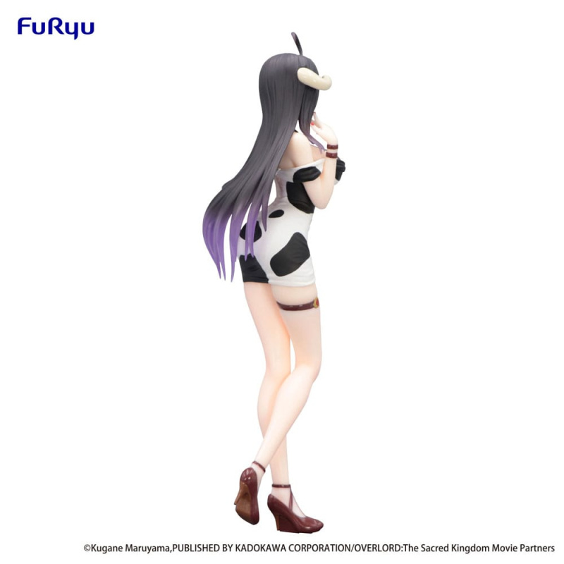 Overlord Trio-Try-iT PVC Statue Albedo Mini Dress Cow Pattern Ver. 21 cm 6