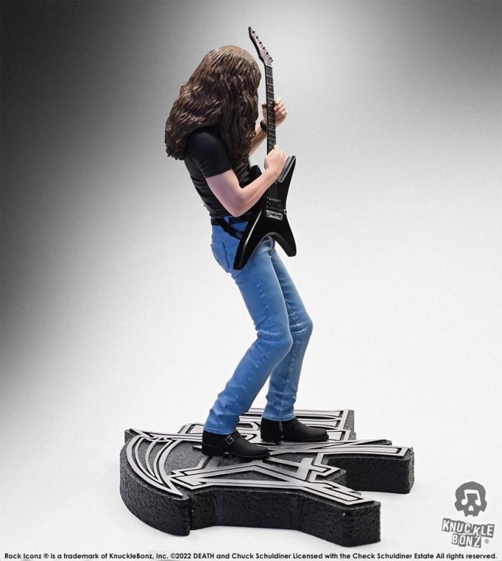 Death Rock Iconz Statue Chuck Schuldiner 22 cm 6