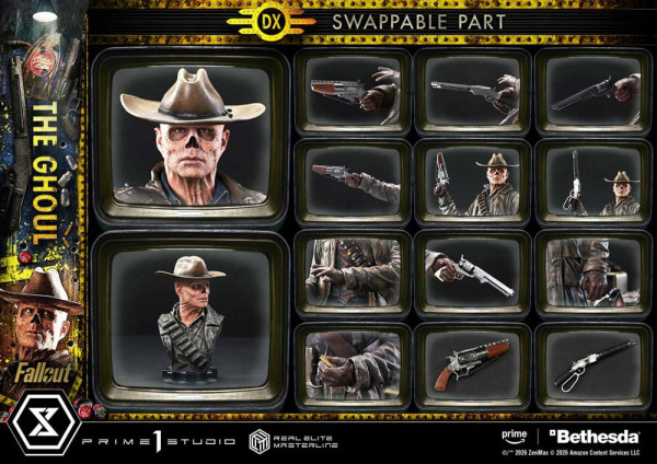 Fallout (TV Series) Real Elite Masterline Series Statue 1/4 The Ghoul Deluxe Version 64 cm 11