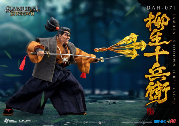Samurai Shodown Dynamic 8ction Heroes Action Figure 1/9 Jubei Yagyu 21 cm 8