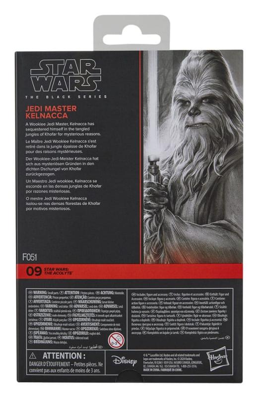 Star Wars: The Acolyte Black Series Action Figure Jedi Master Kelnacca 15 cm 13