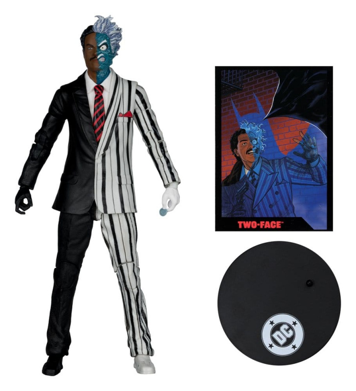 DC Direct Page Punchers Action Figure Two-Face (Batman 89) (Red Platinum Edition) 19 cm 2