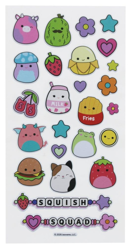 Squishmallows Sticker Set Super Puffy 2