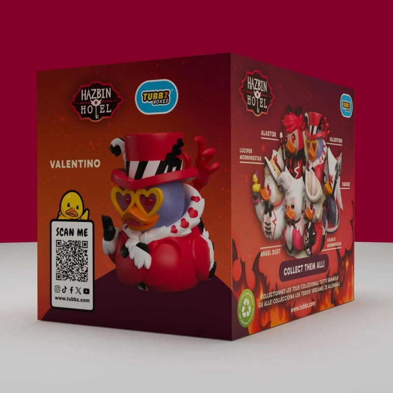 Hazbin Hotel Tubbz PVC Figure Valentino Boxed Edition 10 cm 1