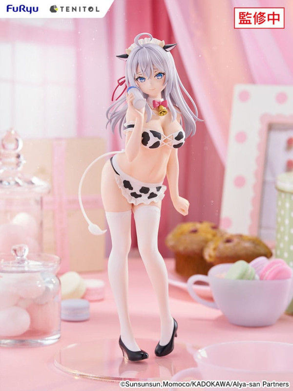 Alya Sometimes Hides Her Feelings in Russian Tenitol Tall PVC Statue Alya Cow Costume Ver. 29 cm 1