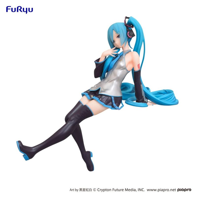 Hatsune Miku Noodle Stopper PVC Statue Kuroboshi Kouhaku Ver. (re-run) 14 cm 1