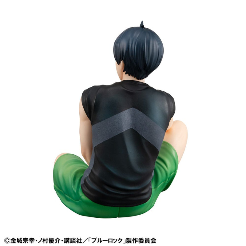 Blue Lock G.E.M. Series PVC Statue Yoichi Isagi Palm Size 9 cm 5