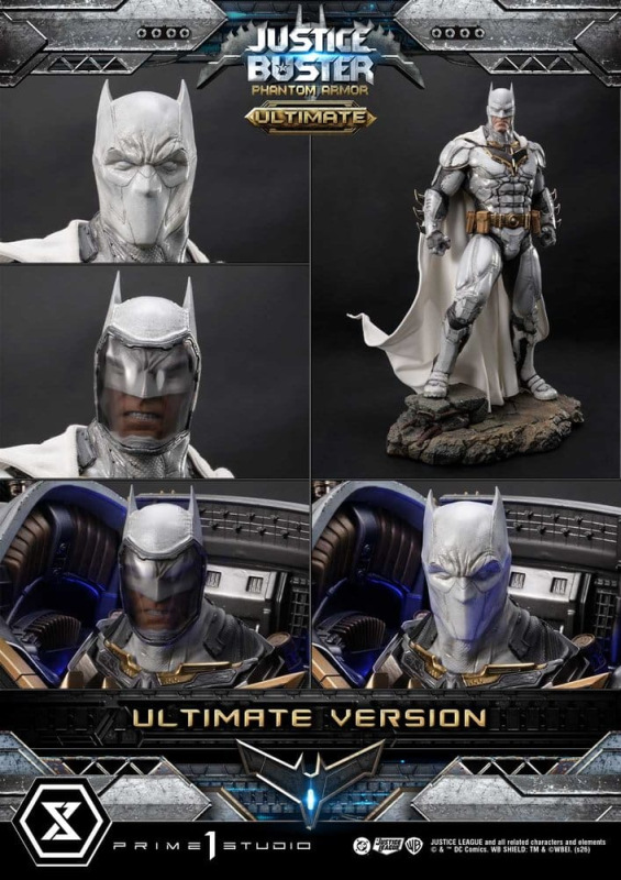 DC Comics Ultimate Museum Masterline Statue Justice Buster: Phantom Armor (Design By Josh Nizzi) Ult 8