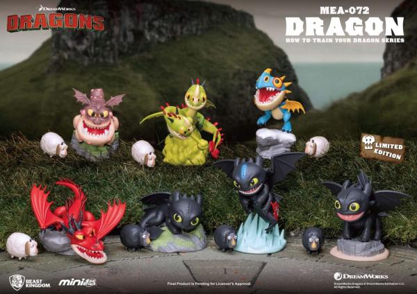 How to train your Dragon Mini Egg Attack Blind Box Figures Series 10 cm Assortment (6)