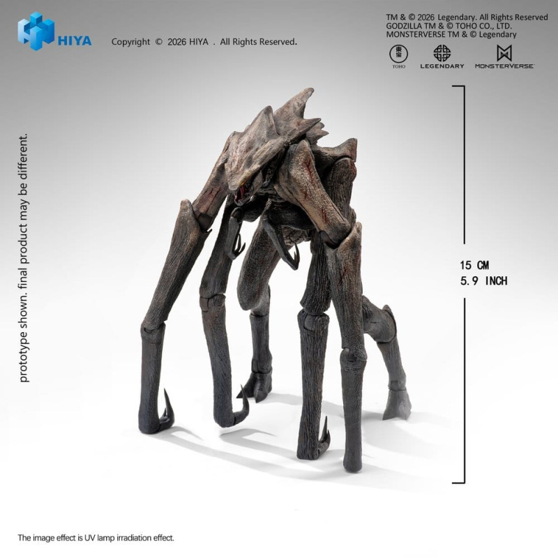 Godzilla: King of the Monsters Exquisite Basic Action Figure Muto 15 cm 1