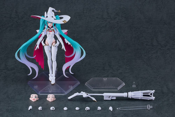 Hatsune Miku GT Project Figma Action Figure Racing Miku 2024 Ver. 16 cm 7