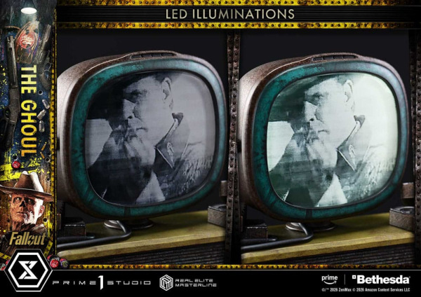 Fallout (TV Series) Real Elite Masterline Series Statue 1/4 The Ghoul Deluxe Version 64 cm 12