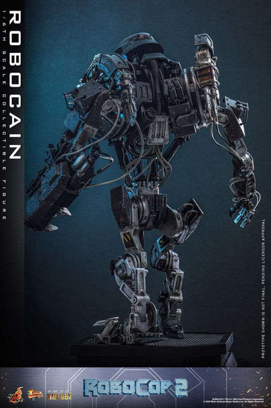 RoboCop 2 Movie Masterpiece Diecast Action Figure 1/6 RoboCain 40 cm 3