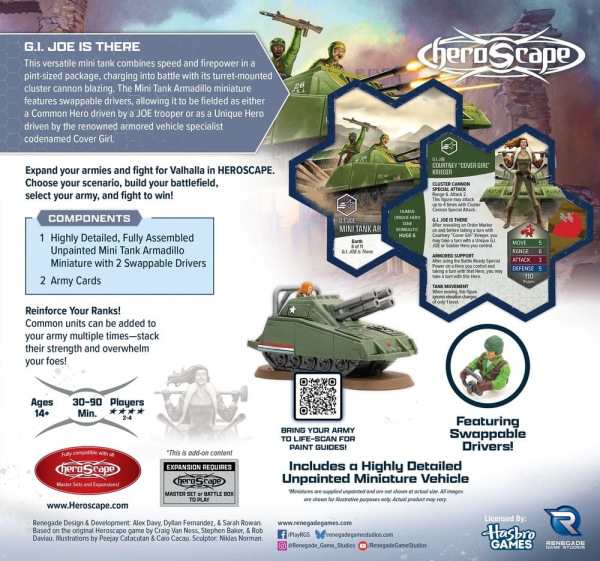 G.I. JOE Heroscape Army Expansion Mini Tank Armadillo *English Version* 3