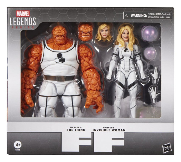 Future Foundation Marvel Legends Action Figure 2-Pack The Thing & Invisible Woman 15 cm 14
