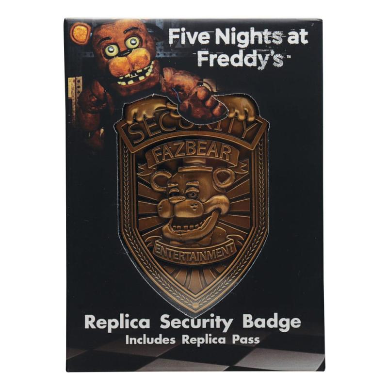 Five Nights at Freddy´s Replica Security Badge