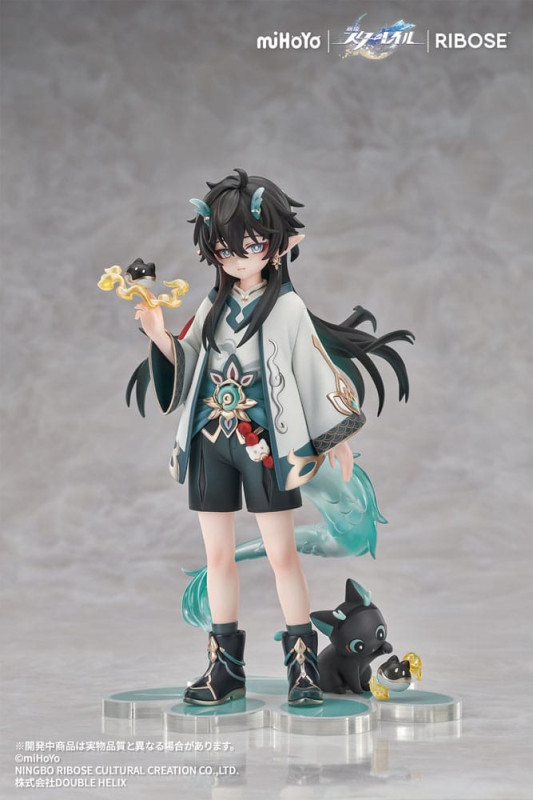 Honkai: Star Rail Rise Up Chibineko Series PVC Statue Dan Heng / Imbibitor Lunae Ver. 19 cm 12