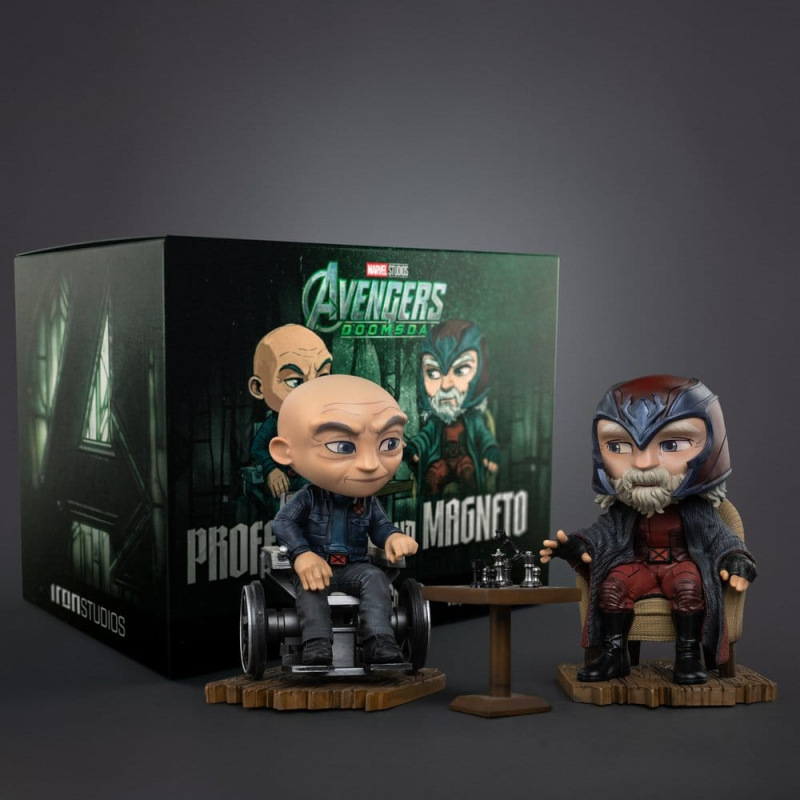 Avengers: Doomsday MiniCo Mini Figure Xavier and Magneto 12 cm 1