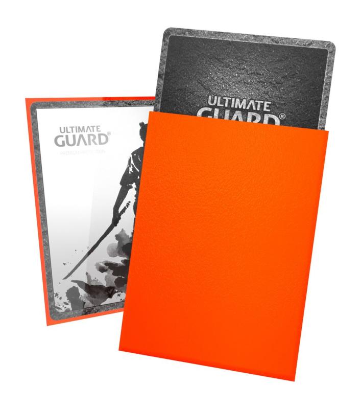 Ultimate Guard Katana Sleeves Standard Size (100) - Orange 2