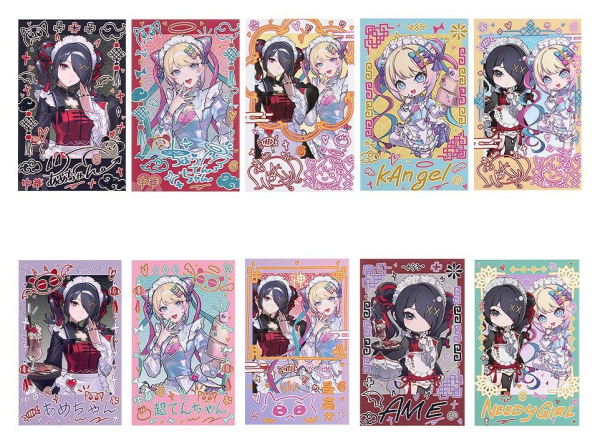 Needy Streamer Overload Needy Streamer Chinese Restaurant Series Trading Cards Collectible Instant P
